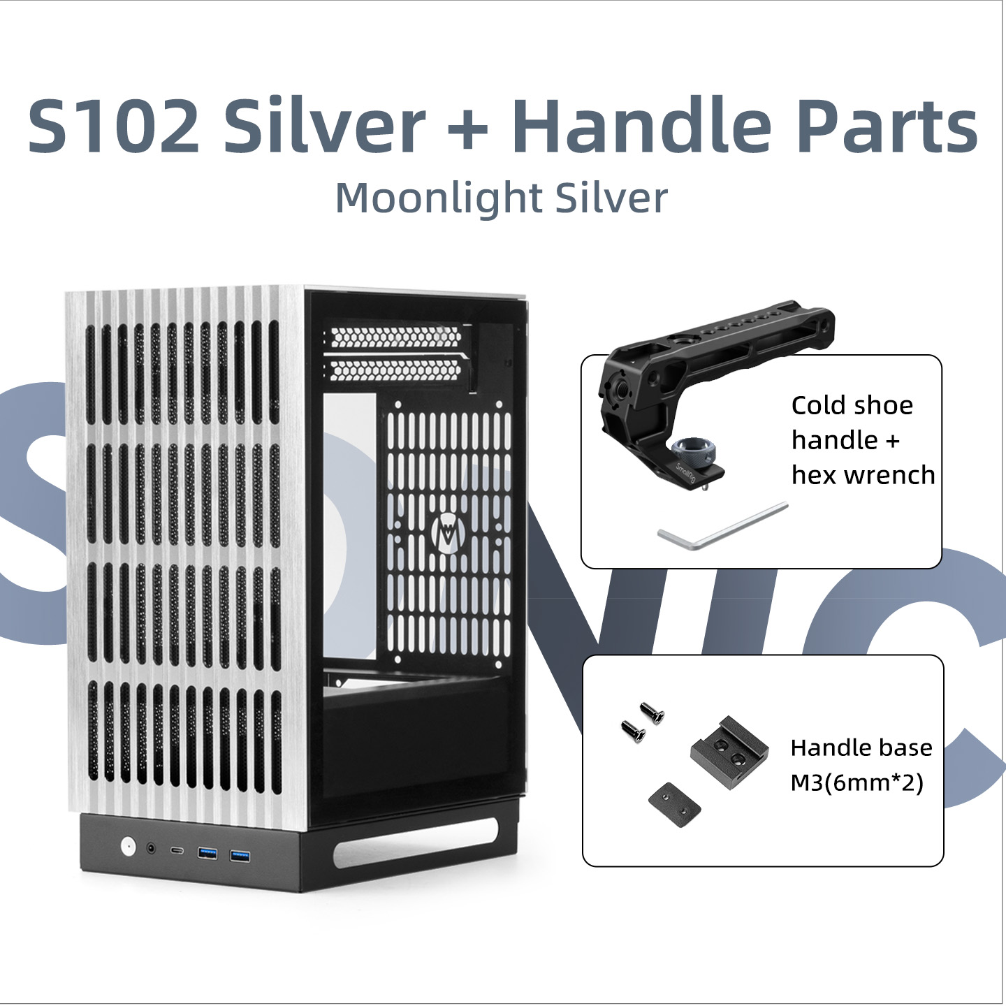 Mini Itx Case With Handle Portable - Mechanic Master S102 Handle Versiyonu ITX