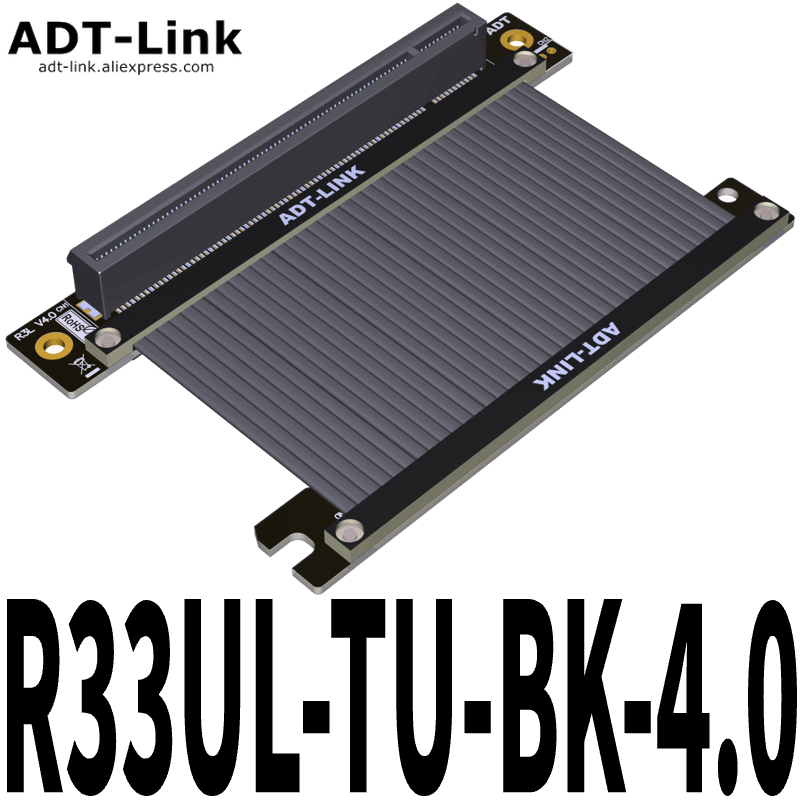 Itx Case Pcie Riser 4.0 - PCIe 3.0 X16 Yükseltici Kablo Ters,
