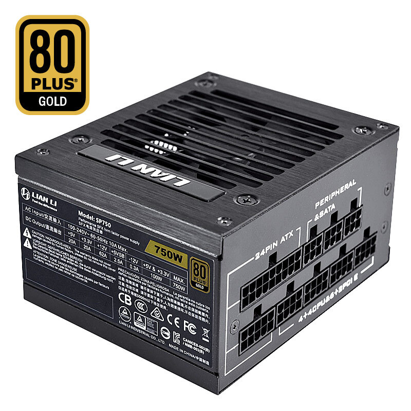 Sfx Power Supply 750W Gold - LIAN LI 750W güç kaynağı ITX