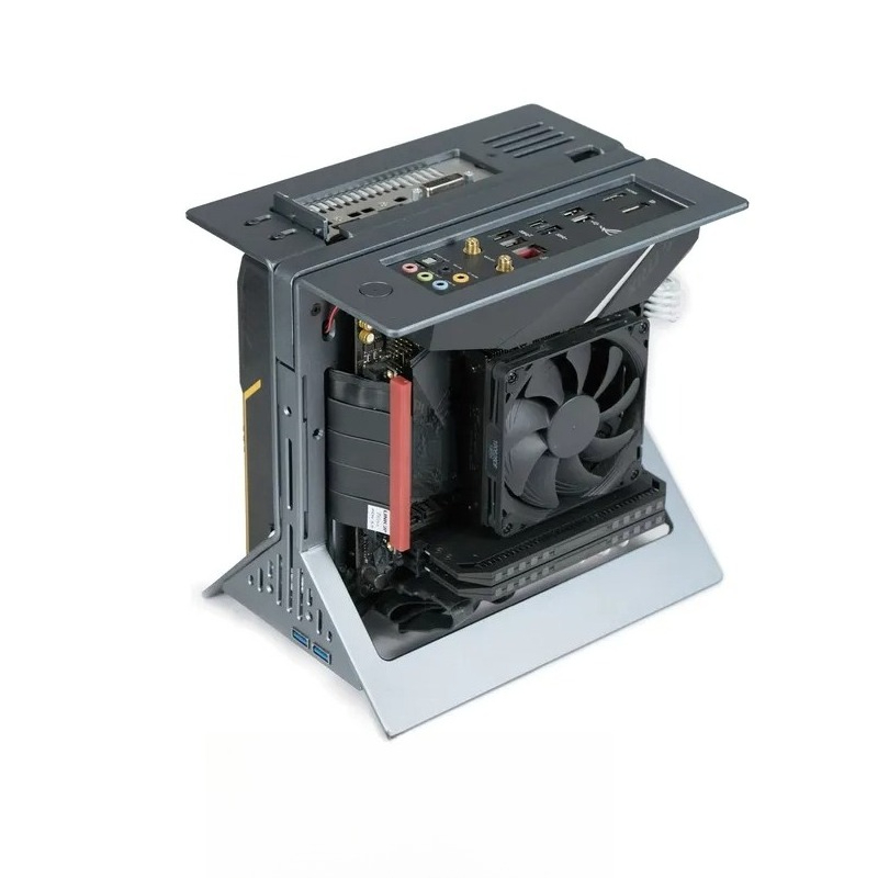 Mini Itx Case With Handle Portable - XPROTO Mini için XTIA ITX Açık