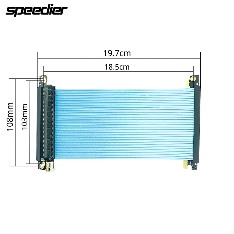 Itx Case Pcie Riser 4.0 - Yükseltici PCI-E 4.0X16 Yüksek Hızlı RTX