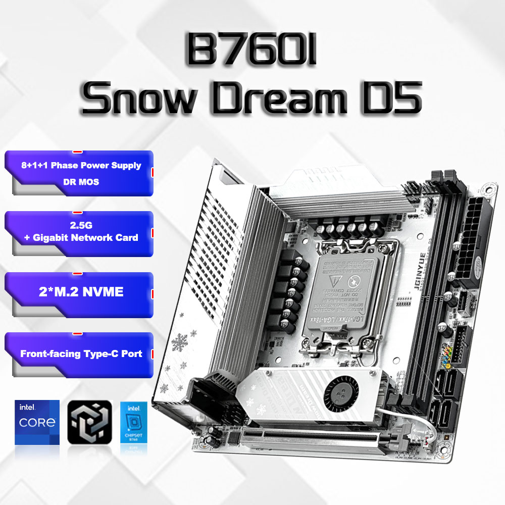 Itx Motherboard B760I Ddr5 - B760i ARGB WIFI DDR5 Anakart mini