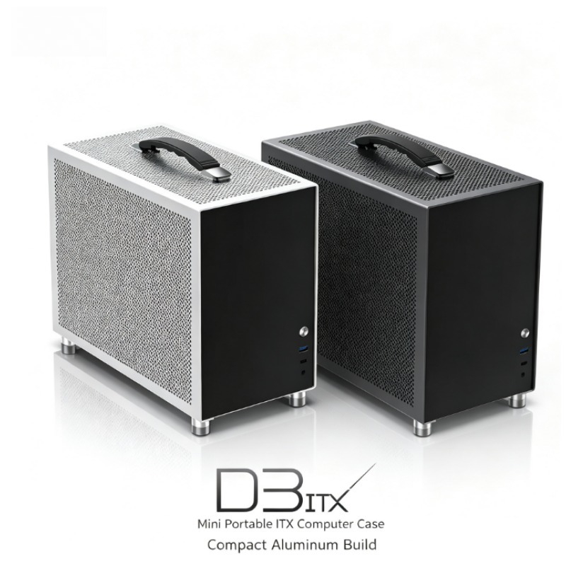 D3 Alüminyum Alaşımlı Mini ITX - Mini Itx Case Water Cooling Support incelemesi ve fiyatı