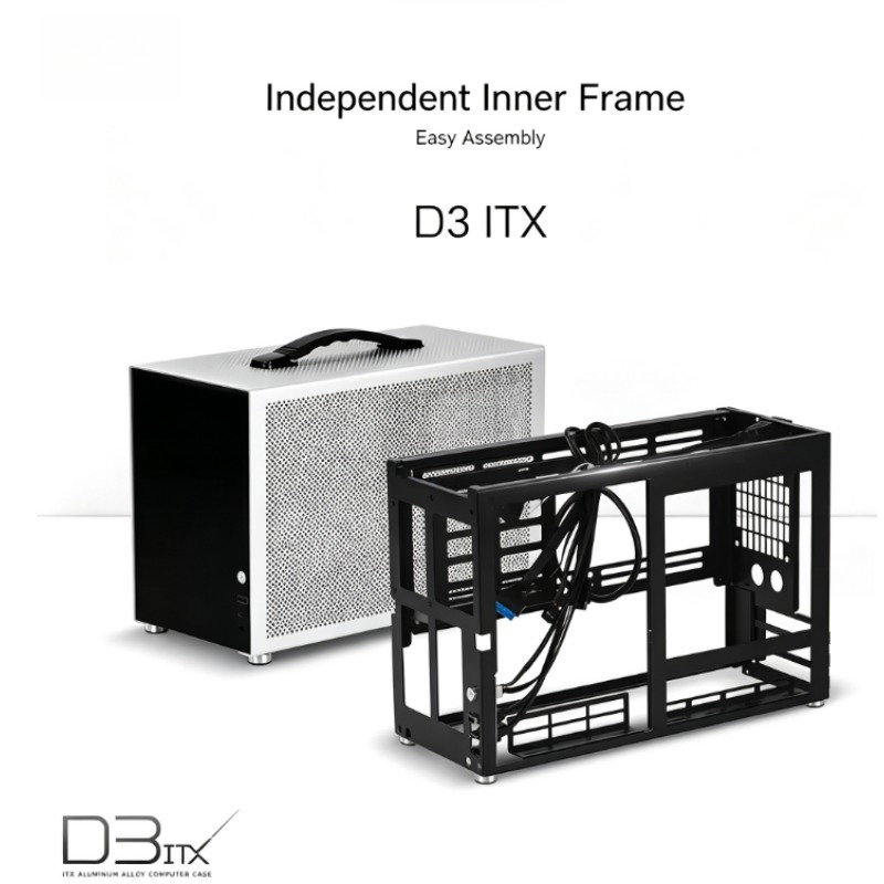 D3 Alüminyum Alaşımlı Mini ITX - Mini Itx Case Water Cooling Support incelemesi ve fiyatı