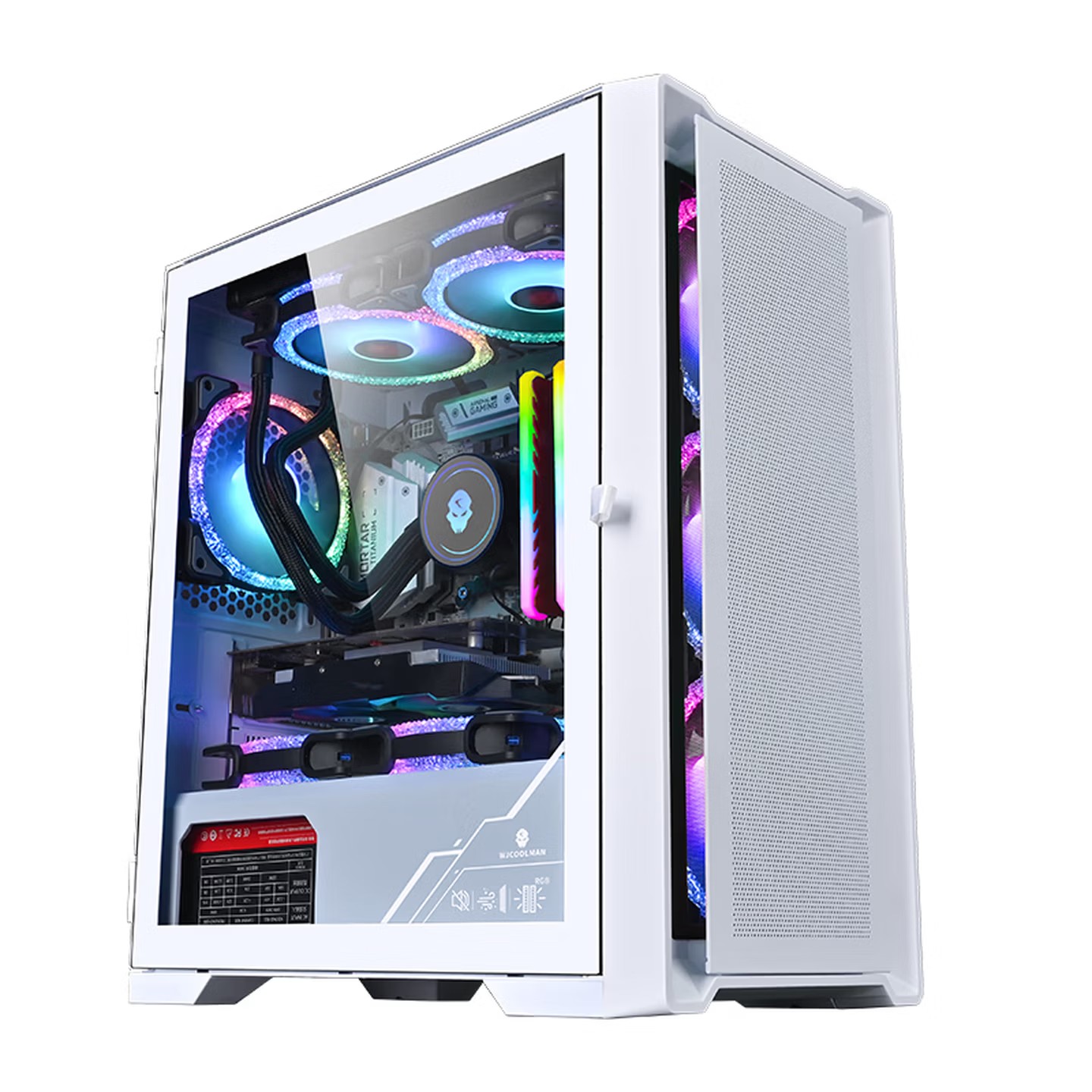 WJCOOLMAN Tozsuz Oyuncu Oyun O - Mini Itx Case Water Cooling Support incelemesi ve fiyatı