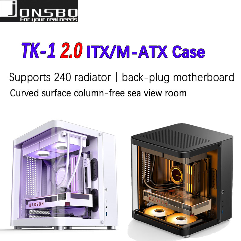 JONSBO TK-1 M-ATX/ITX Mini PC  - Mini Itx Case Water Cooling Support incelemesi ve fiyatı
