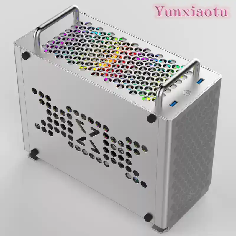 Mini ITX Bilgisayar Kasası Alü - Mini Itx Case With Handle Portable incelemesi ve fiyatı