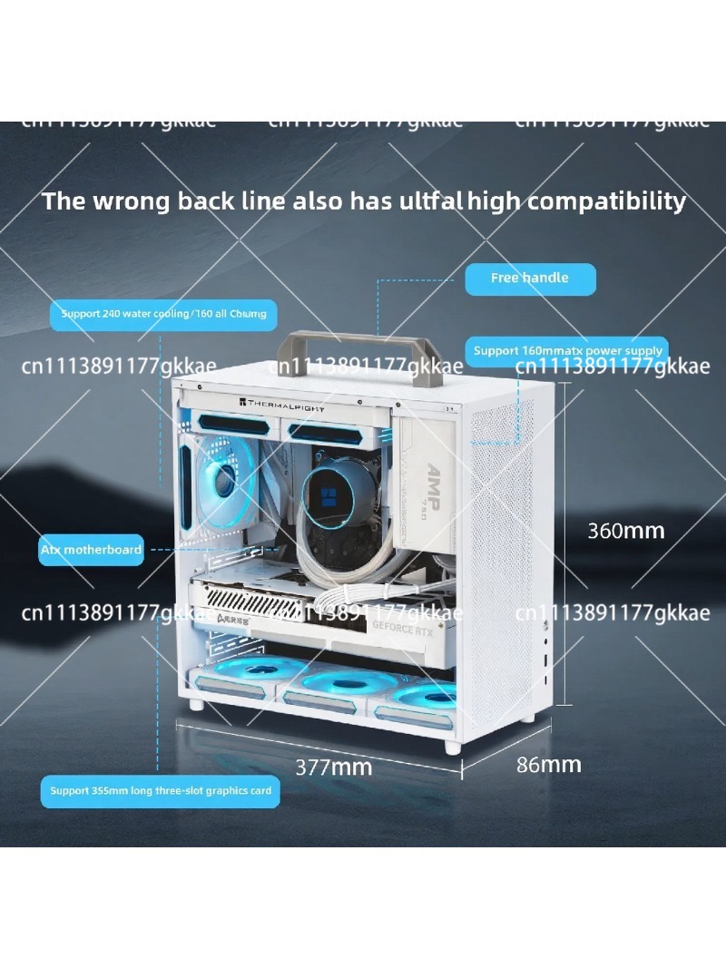 Mini ITX Bilgisayar Kasası, Ta - Mini Itx Case With Handle Portable incelemesi ve fiyatı