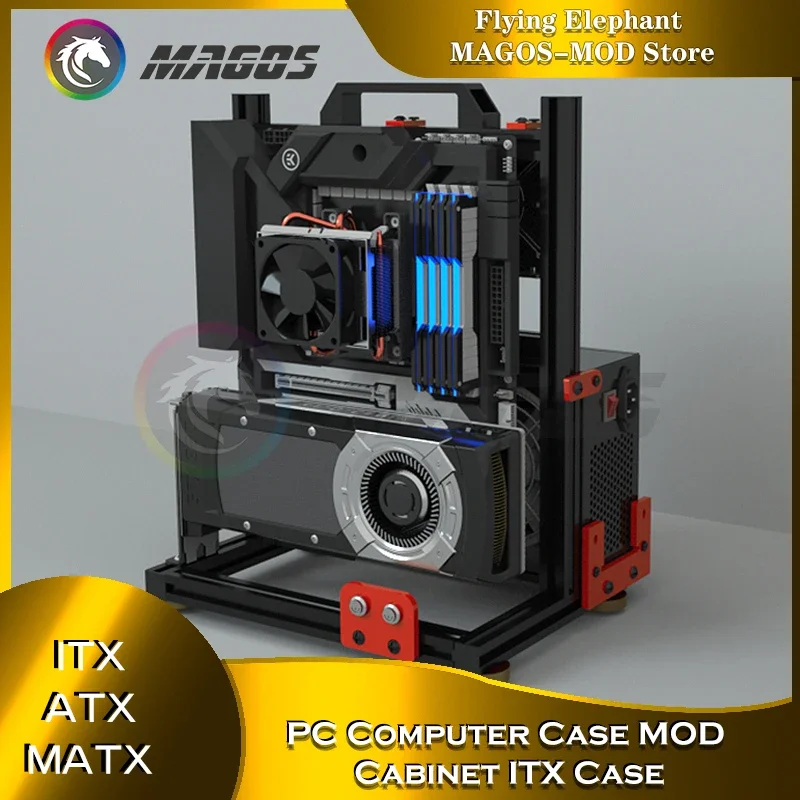 PC Bilgisayar Kasası MOD Kabin - Mini Itx Case Water Cooling Support incelemesi ve fiyatı