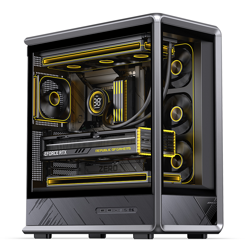 JONSBO D401 ATX PC Kasası Exos - Mini Itx Case Water Cooling Support incelemesi ve fiyatı