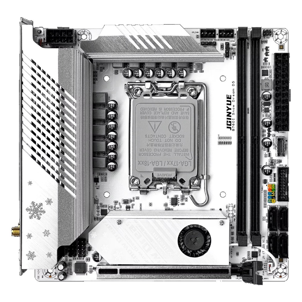 JGINYUE B760i-Snow Dream Anaka - Itx Motherboard B760I Ddr5 incelemesi ve fiyatı