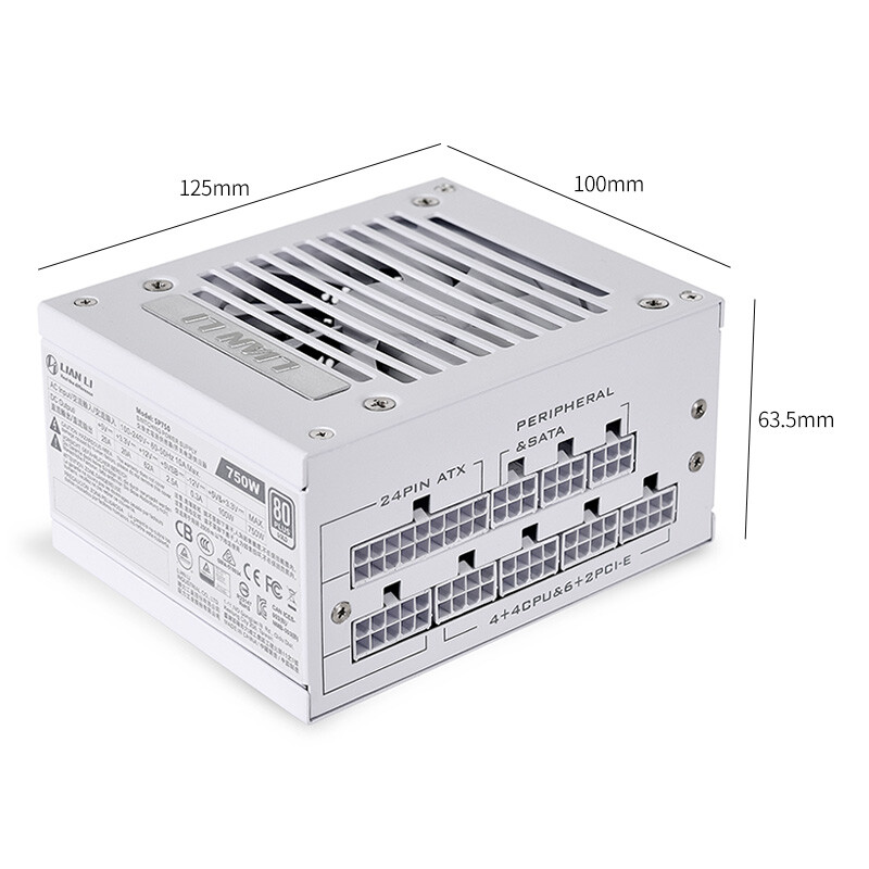 LIAN LI 750W güç kaynağı ITX S - Sfx Power Supply 750W Gold incelemesi ve fiyatı