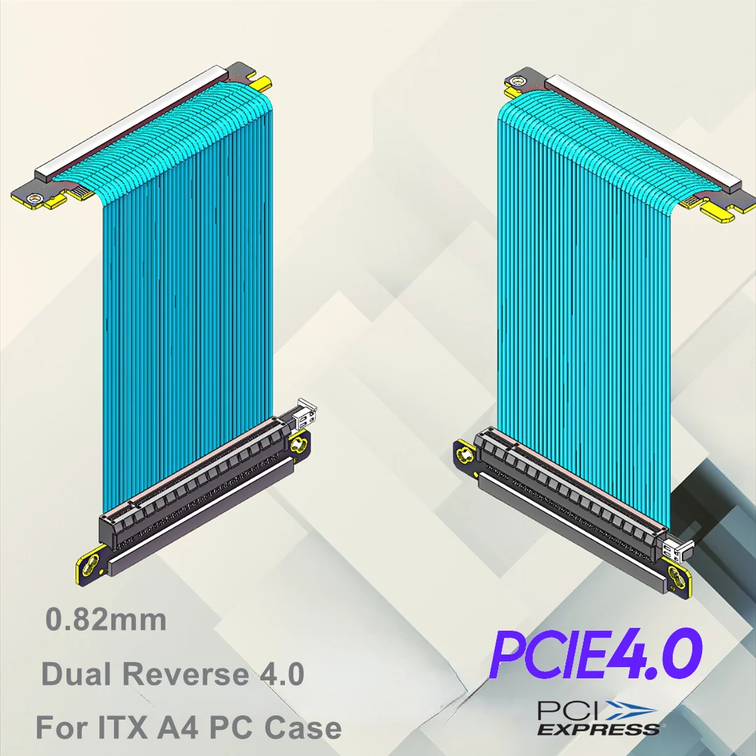 Çift Ters Pcie 4.0 Yükseltici  - Itx Case Pcie Riser 4.0 incelemesi ve fiyatı