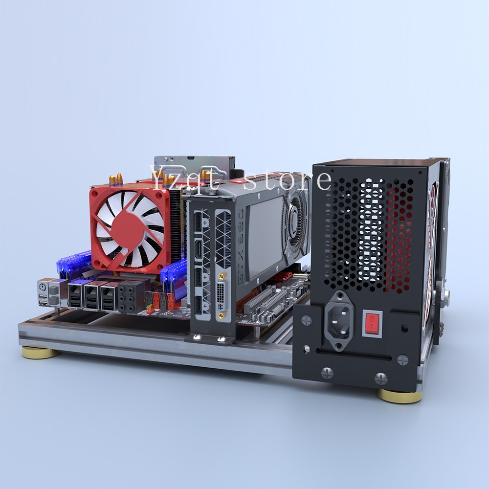 Alüminyum alaşımlı, açık kasal - Mini Itx Case Water Cooling Support incelemesi ve fiyatı