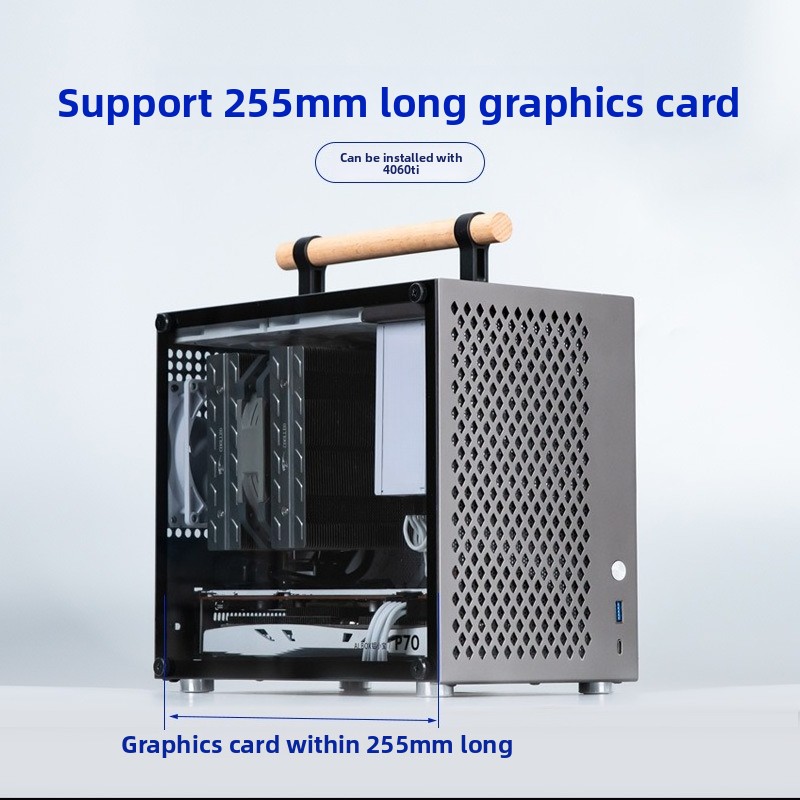 Tam Alüminyum ITX Kasa Mini Ta - Mini Itx Case With Handle Portable incelemesi ve fiyatı