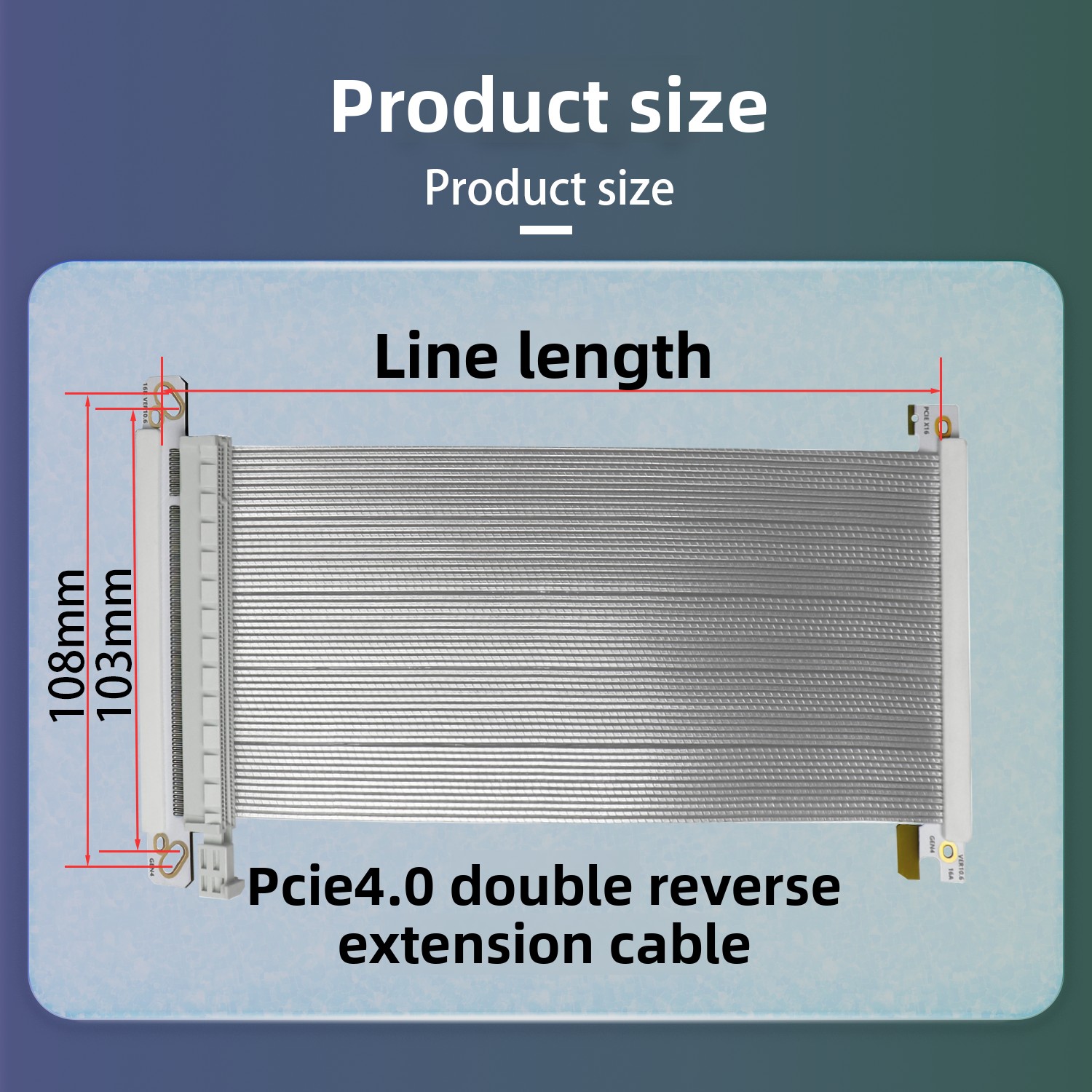 PCIe 4.0 X16 Çift Ters GPU Yük - Itx Case Pcie Riser 4.0 incelemesi ve fiyatı