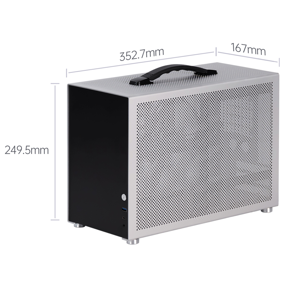 ZZAW D3 Masaüstü Mini ITX PC K - Mini Itx Case Water Cooling Support incelemesi ve fiyatı