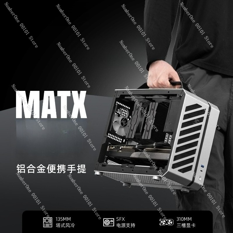 Mini ITX PC Kasası Temperli Ca - Mini Itx Case Water Cooling Support incelemesi ve fiyatı